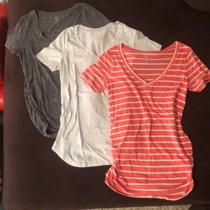 3 maternity tees